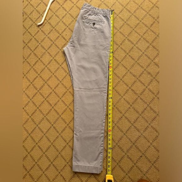 J. Crew Driggs Style chino khaki pants stone -  33 x 30 - Picture 5 of 9